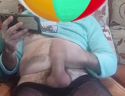 Straw and Huge Cumshot in the Foreground