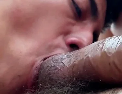 Then Sniffs First, Then Swallows