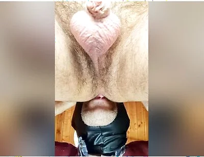 The Old Mans Ass Is Tight! Im Going To Lick It Before I Can Stick My Dick In