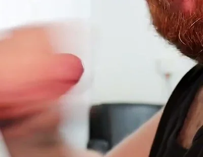 Fat Cock Gloryhole Blowjob