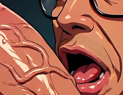 Monster Cock Blowjob Art