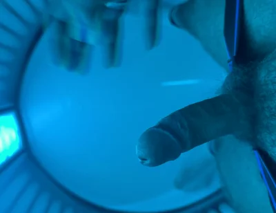 Horny Whilst in the Sunbed