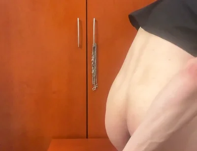 Cute Twink and Big Toy