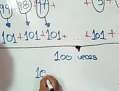 8. Arithmetic: Addition From 1 to 100