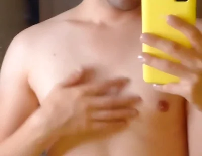 Naked on Mirror