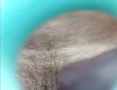 Solo Cock Masturbation with a Sex Toy. the Beautiful Head Flows and Cums. the View of Sperm Is Very Close!