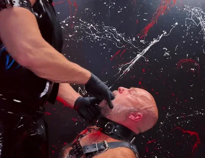 Intense Muscle God and Rock Width Scene 2