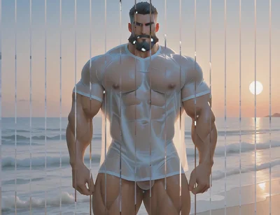Rockstar Hunk Solo Teasing Balls and Shaft with Cum Splatter