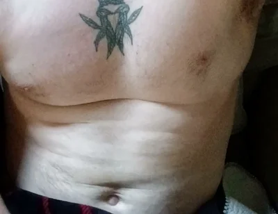 Jacking off My Bwc Shirtless with a Victoria Secret Blanket