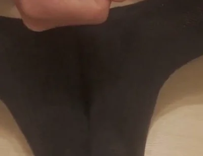 Cum on My Black Socks