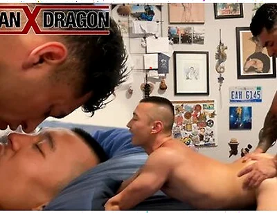 Slutty Bottom Bobo Chow Arches His Back For Kemono Dragons Rough Pounding - Damian Dragon