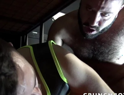 Slut Creampied by His Friend Big Dick