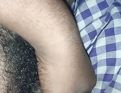 I'm Indian Desi Fucking Big Black Pussy with Kissing Lips
