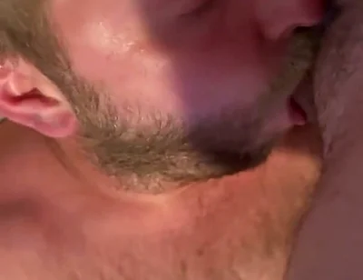 Boyfriend Sucks My Cock and Gets Hot Facial
