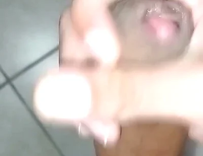 Jerking off Secretly with Uncle's Underwear