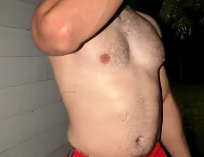 Muscle Cub Cigar and Cum Outdoors
