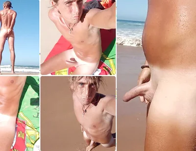 A Day at the Beach, Naked and Sexy - Part 1