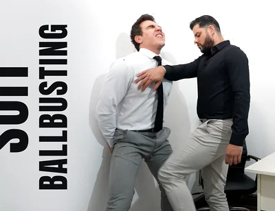 Suit Ballbusting and Shoes Worship