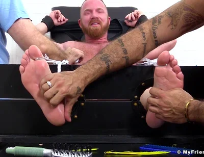 Redheaded Hunk Red Gets Tickled