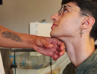 He Loved Kissing His Straight Stepbrother so Much
