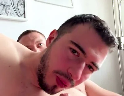Bareback Fuck and Cum in Mouth Facial Lucas and Filip