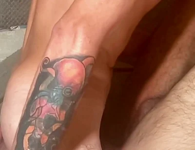 I Fuck My Straight Neighbor for the First Time Then Flips Me Over and Thrusts His Cock All the Way Inside Me and Pounds Away