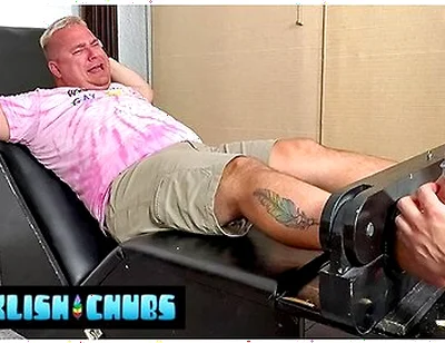 Jesse Giant Tickling Payback On Matt In The Chair And Stocks