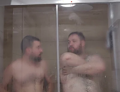 Bears in the Shower! (no Sex)