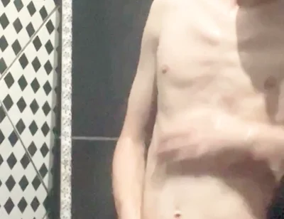 Kedoimath - a Skinny Twink in the Shower Rubbing the Soap in His Wet Body