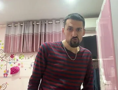 Hot Daddy Jerking off Nuts Like Crazy