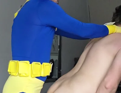 Fucking My Step Brother After Yhe Fancy Dress Party He Told Me Leave My Cyclops Outfit on
