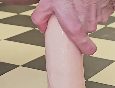Dildo Fuck in the Kitchen