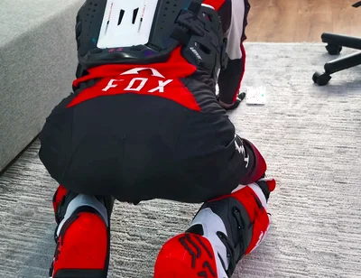Playing with Motorcycle Boots