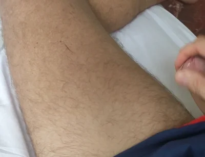 Cum on My Leg