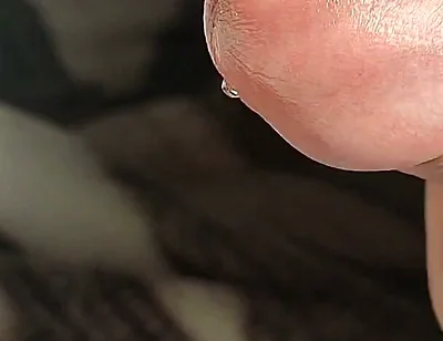 Uncut Close up Jerk off and Cum