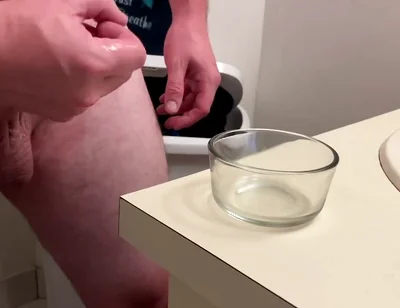 Wow! Sam Jerks off and Shoots a Huge Cumshot!