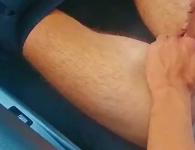 A Stranger on the Highway Sucked a Sissy's Big Cock Until He Came Hot Loads!