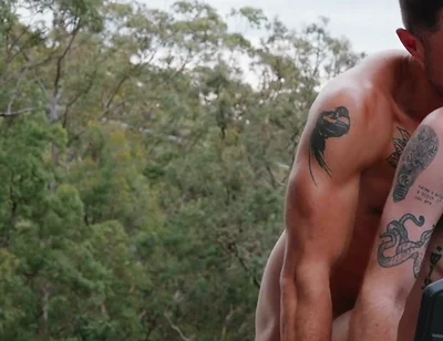 Two Aussies Twunk Outdoor Fuck