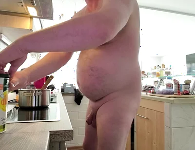 Nudist Cooking My Stepmom's Pasta Dumplings