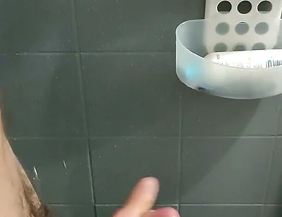 Hot Jerk off in Shower