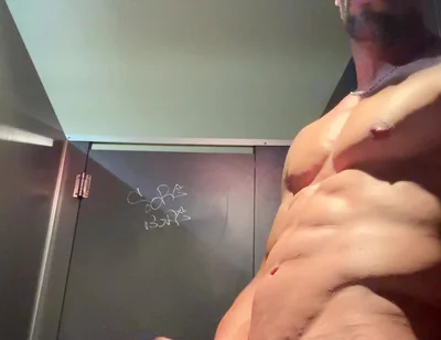 A Day of Risky Nudity Ends in Naked Masturbation on Ladies Bathroom