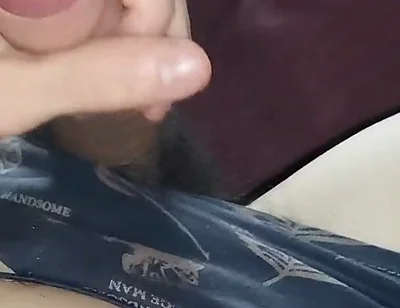 Big Hairy Powerful Masturbates to Music