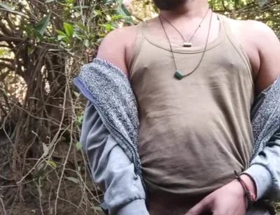 Horny Forest Peeing
