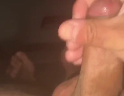 Risky Car Cum at Rest Stop