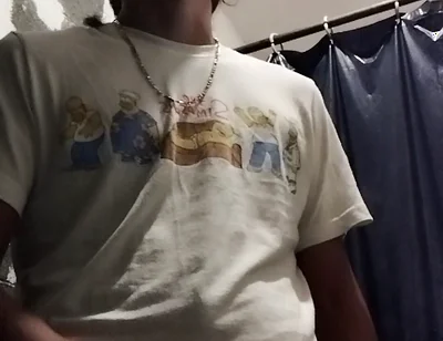 Boy Having Pleasure in the Bathroom