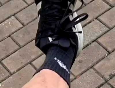 I'm Going to Kick Your Ass with My Size 45 Foot - 12½ Inches
