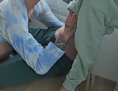 Fucked a Twink's Tight Asshole with a Big Dick and Came