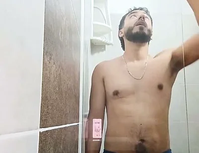 So Hot Masturbating in the Bathroom