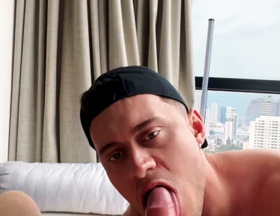 Why Does He Always Cum so Much? My Whole Face Is Covered in Cum!