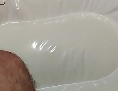 Deflating My Inflatable Unicorn with My Feet